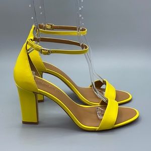 Antonio Melani Stacen Leather Ankle Strap Sandals